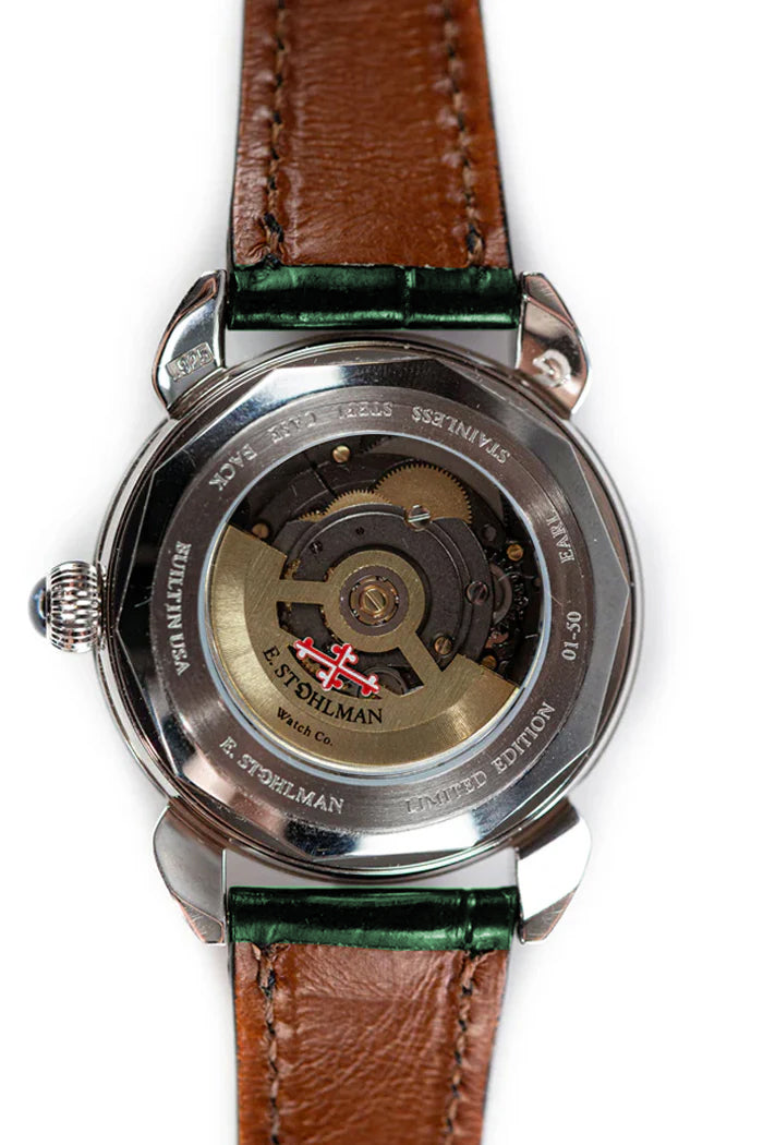 The Earl, Limited Edition - Malachite with 1.8 ctw of genuine emeralds - PREORDER