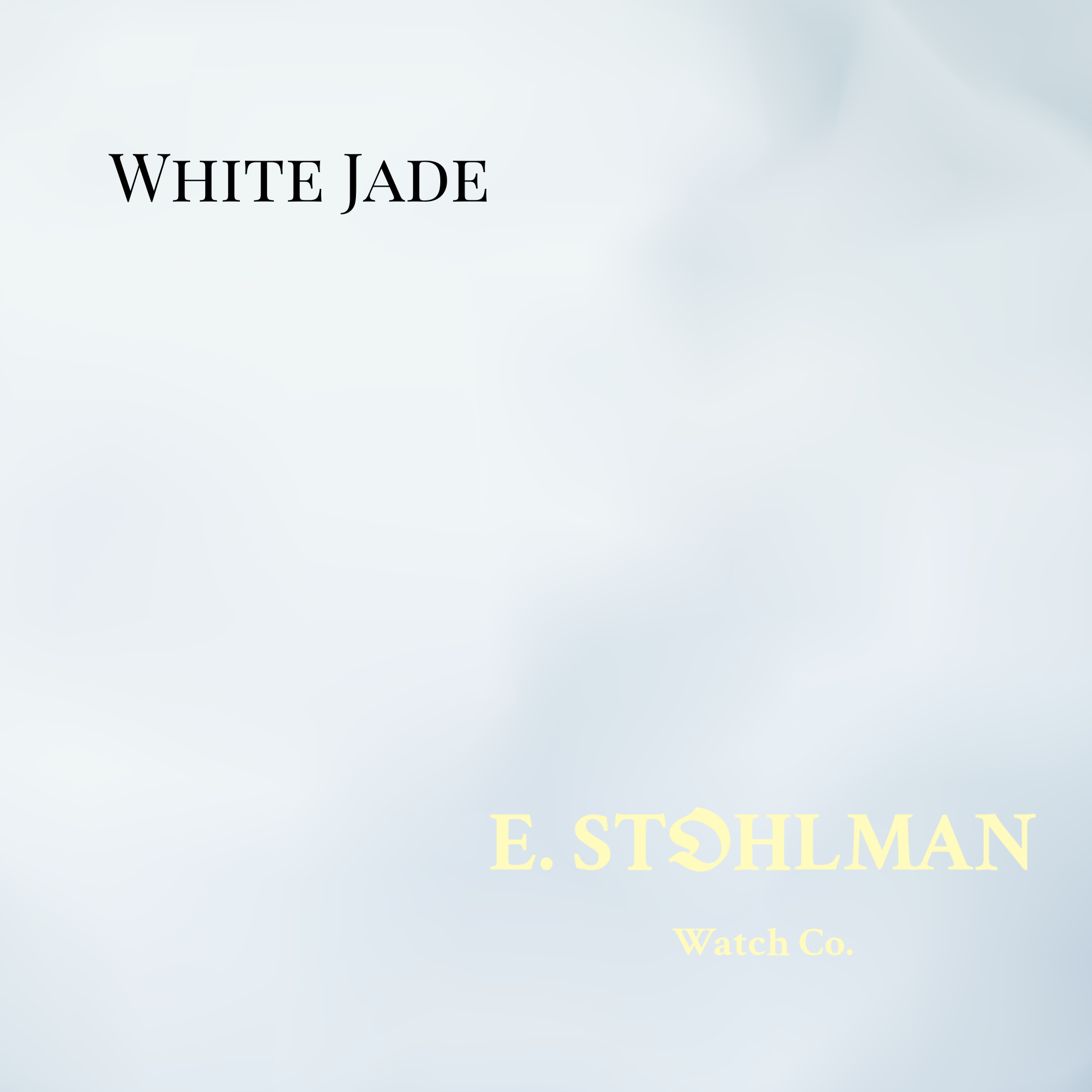 The Earl, Limited Edition - White Jade Dial - PREORDER