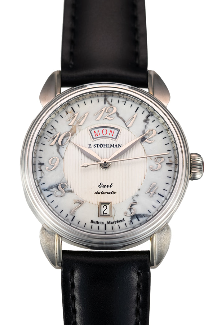 The Earl, Limited Edition - White Marble Dial - PREORDER