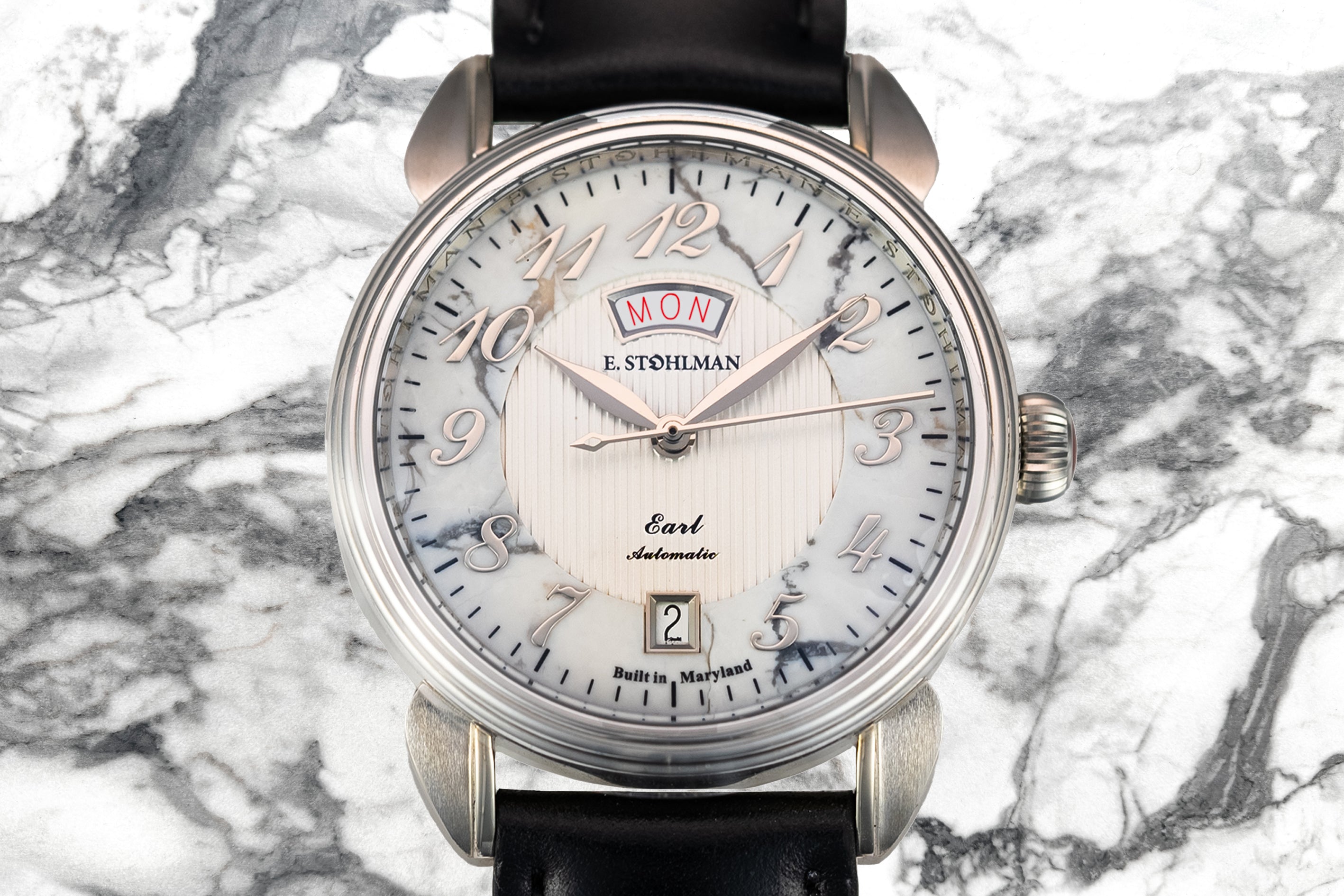 The Earl, Limited Edition - White Marble Dial - PREORDER